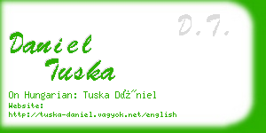 daniel tuska business card